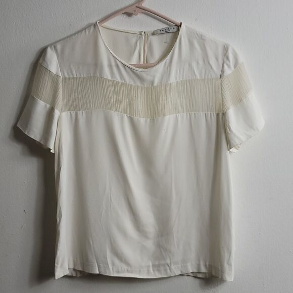 Sandro Paris Whit top size2 - Picture 1 of 7
